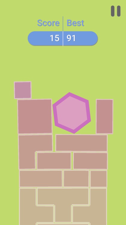 Hexagon Tower Balance Blocks screenshot-7
