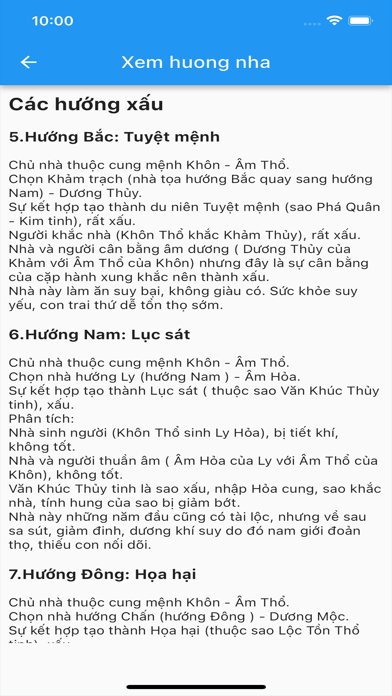 Xem hướng nhà - Phong thủy Screenshot