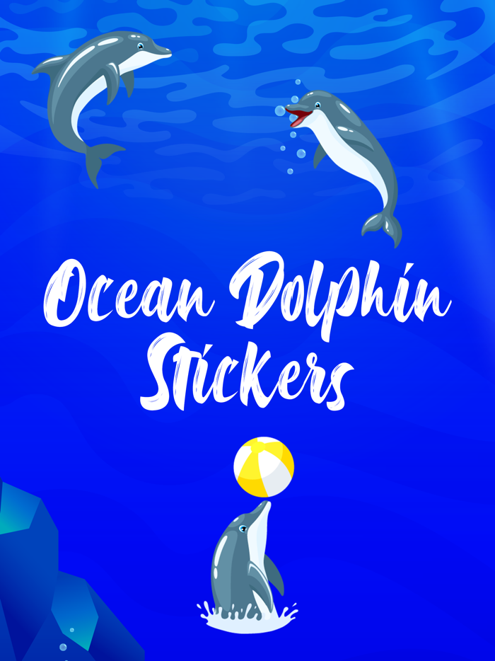 Ocean Dolphin Stickers