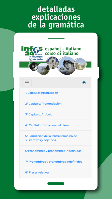 curso de italiano Screenshot