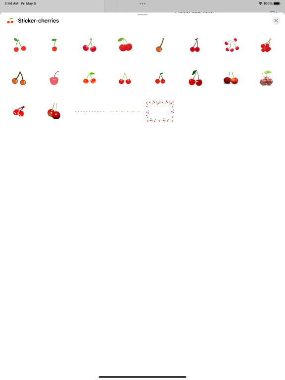 Screenshot #4 pour Autocollant de cerise