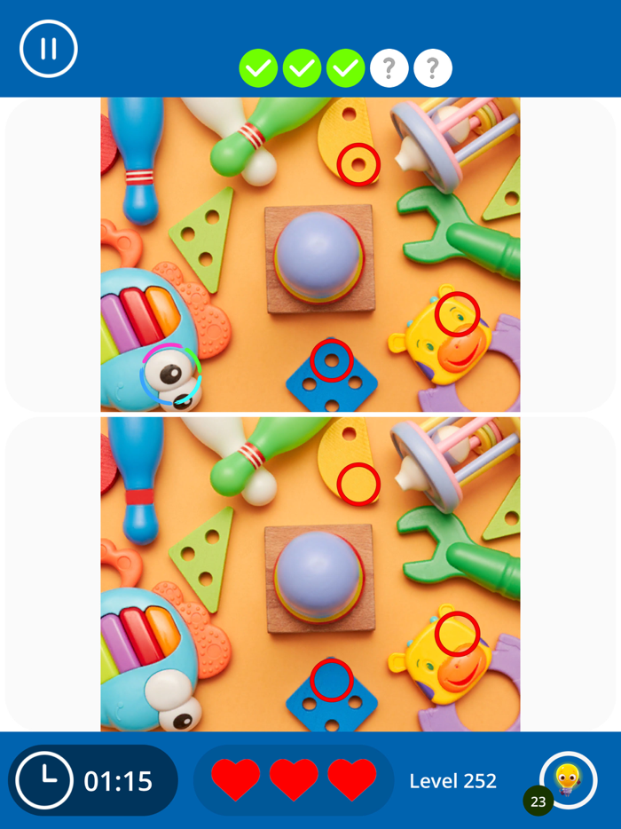 Find The Difference - Tap it