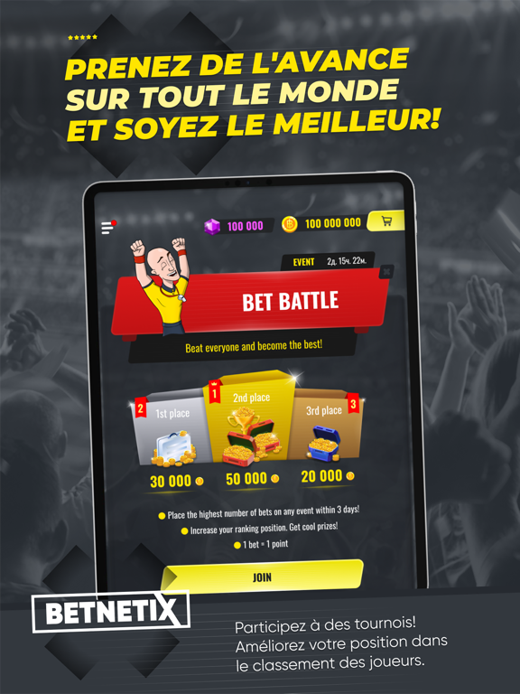 Screenshot #6 pour BetNetix - Paris Sportif
