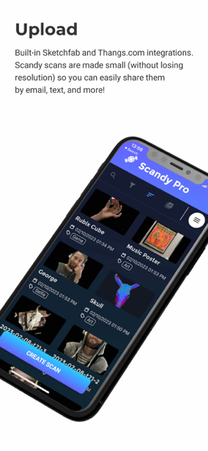 ‎Scandy Pro: 3D Scanner, 3D App Screenshot