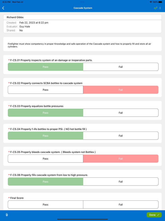 Vector Evaluations