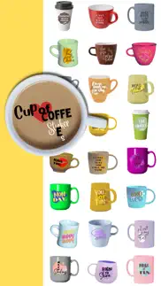 cup of coffee stickers iphone screenshot 1