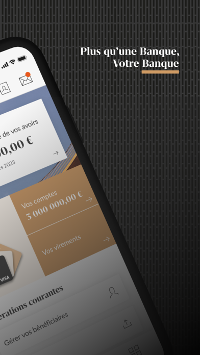 Milleis Banque Privée Screenshot