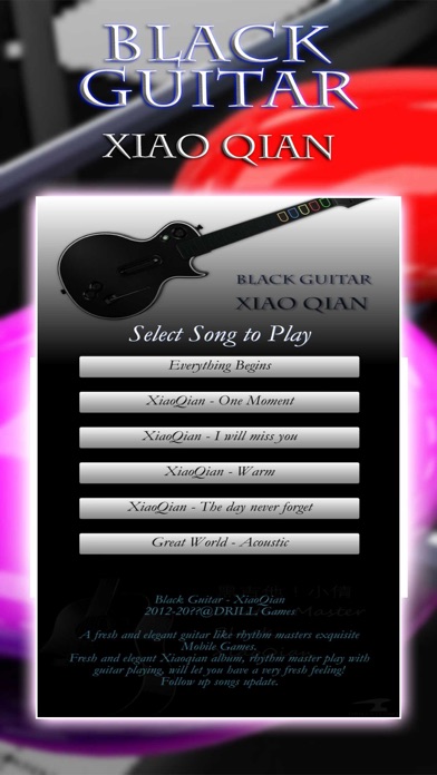 Black Guitar - XiaoQianのおすすめ画像1