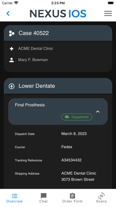 App screenshot