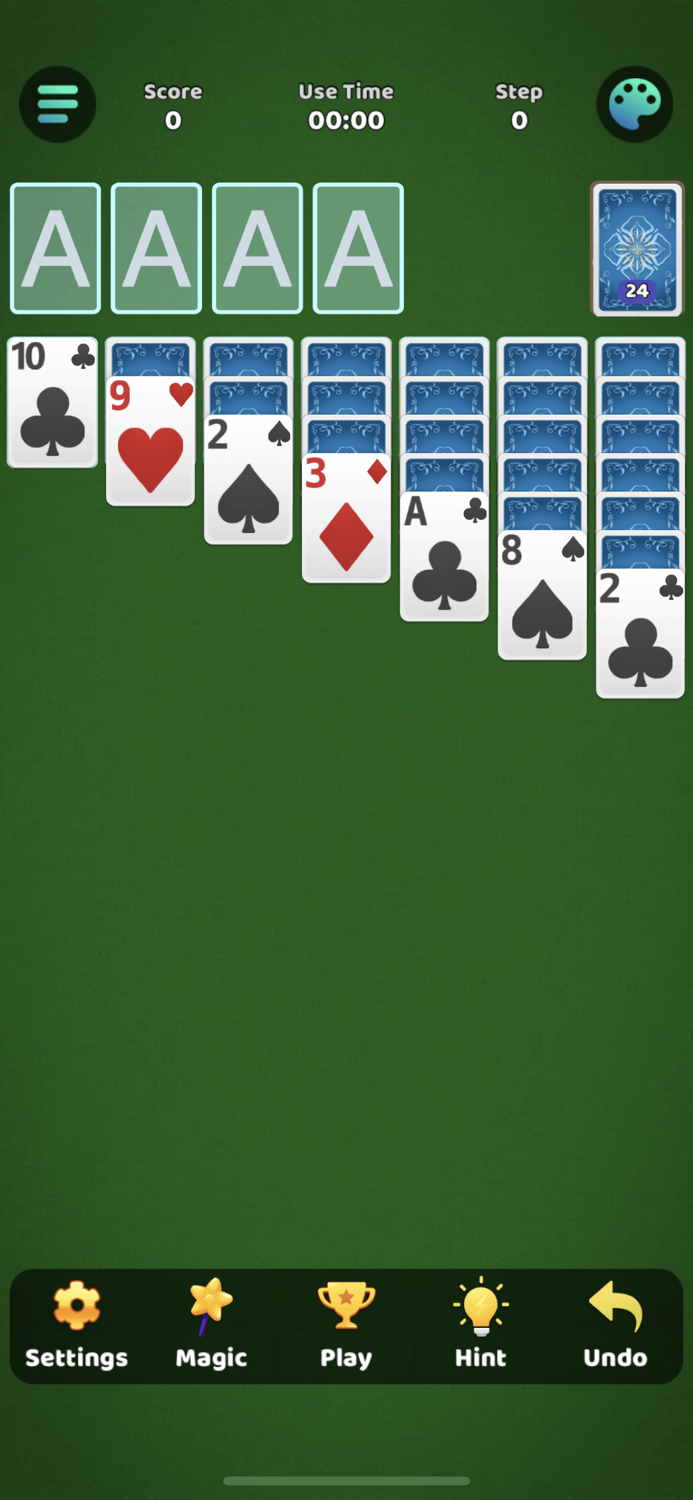 Solitaire Classic Game 2024