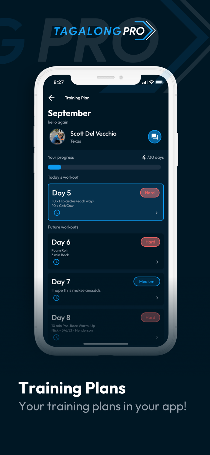 TAGALONG for Athletes