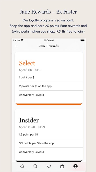 Jane - Boutique Shopping Deals Screenshot