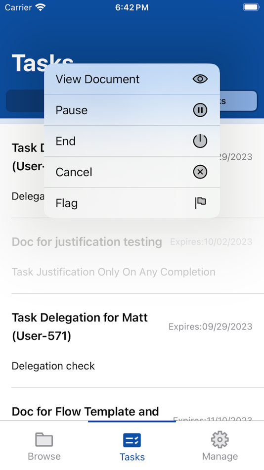 #6. Xerox DocuShare Flex (iOS) بواسطة: Xerox Corporation
