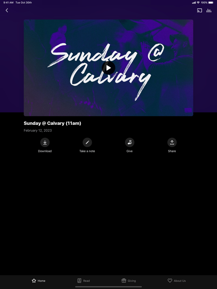 Calvary - Pastor Del Way