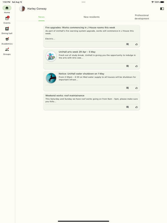 Screenshot #4 pour UniHall