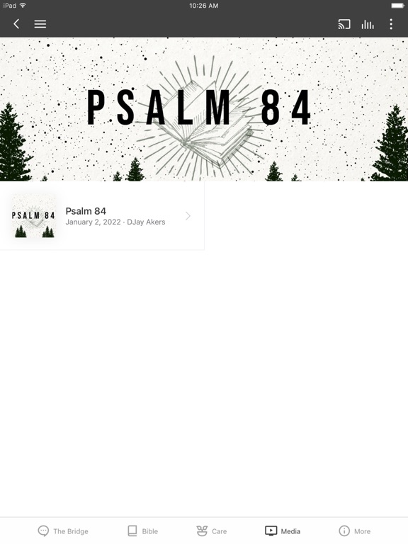 The Bridge Bible Church App iPad screenshot 3 - Lifestyle app