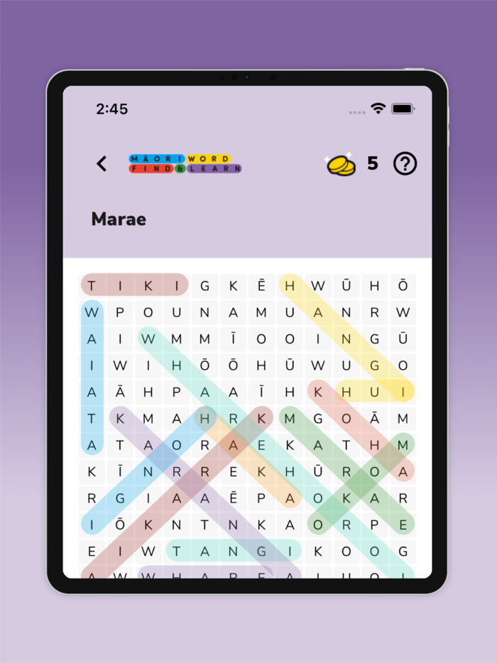 Māori Word Find and Learn