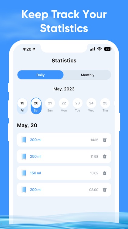 Daily Hydro Tracker screenshot-3