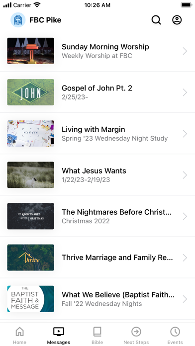 FBC Pikeville Screenshot
