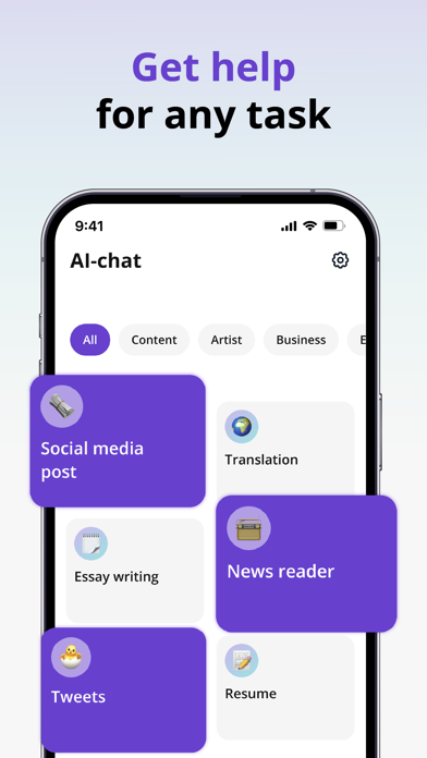 Talkit: Chat bot AI Assistant Screenshot
