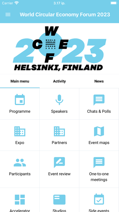 WCEF 2023 Screenshot