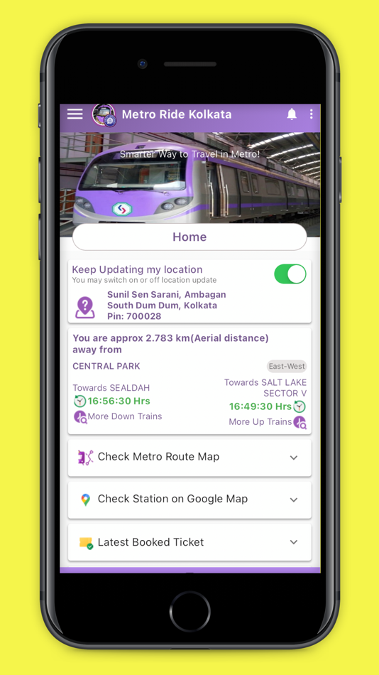 Metro Ride Kolkata - 1.0 - (iOS)