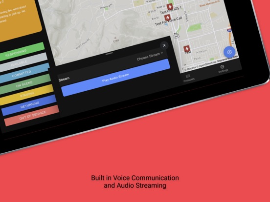 Resgrid Unit iPad screenshot 4 - Navigation app