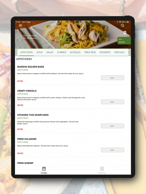 Screenshot #4 pour Buddha Thai Cuisine