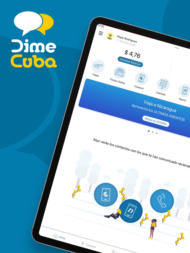 DimeCuba: Recargas & Llamadas su App Store