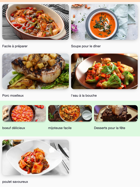 Screenshot #5 pour Mijoteuse Recette App