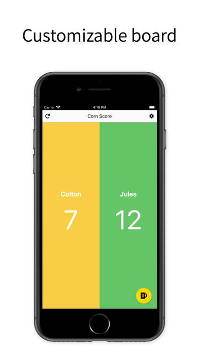 Corn Score Screenshot