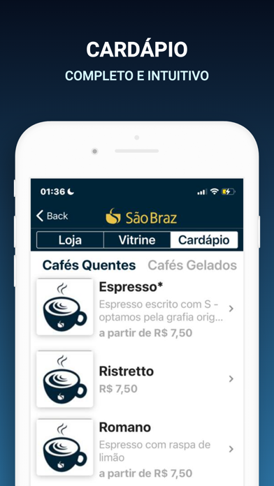 São Braz Coffee Shop Screenshot