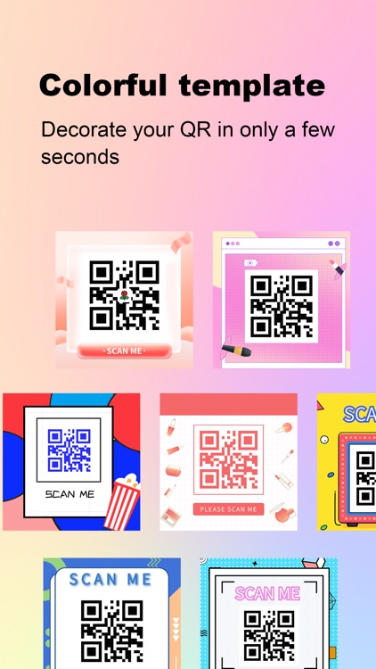 Rainbow Creator QR Scanner screenshot-3