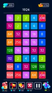 2048 blast: merge numbers 2248 iphone screenshot 3