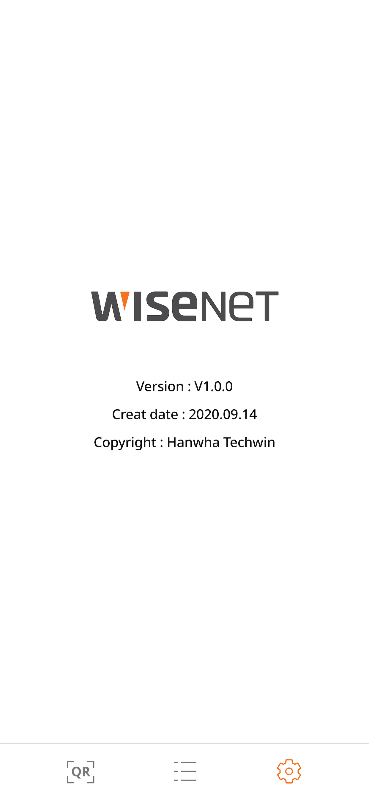Wisenet QR Scanner