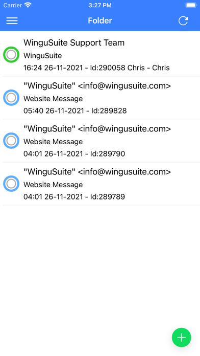 WinguMail Screenshot