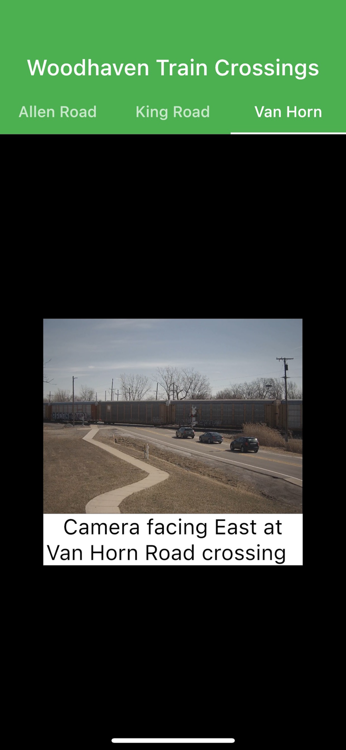 Woodhaven Train Crossings