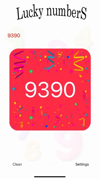YouRandomNumber Screenshot