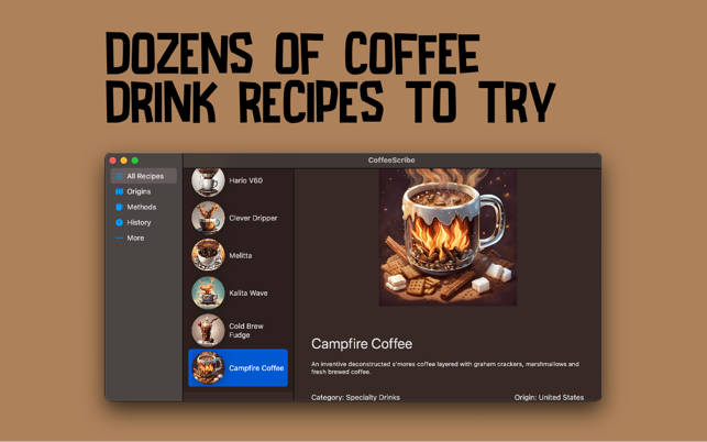 ‎CoffeeScribe Screenshot