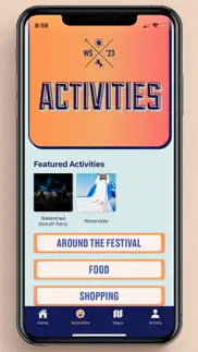 watershed festival iphone screenshot 2