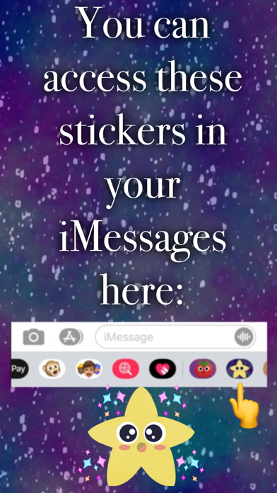Sassy Stars Sticker Pack Screenshot