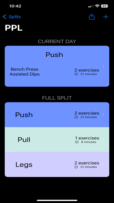 Split Builder Screenshot
