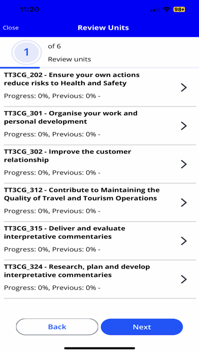 OneFile Eportfolio App Screenshot