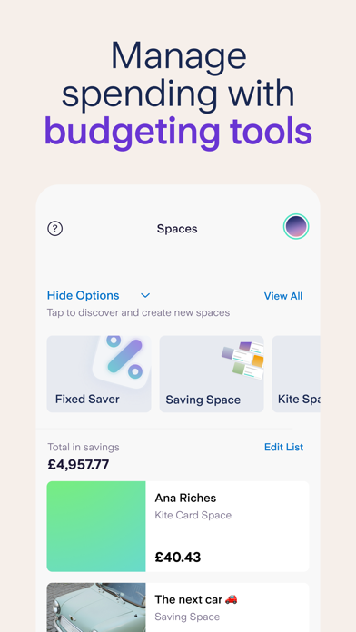 Starling Bank - Mobile Banking Screenshot