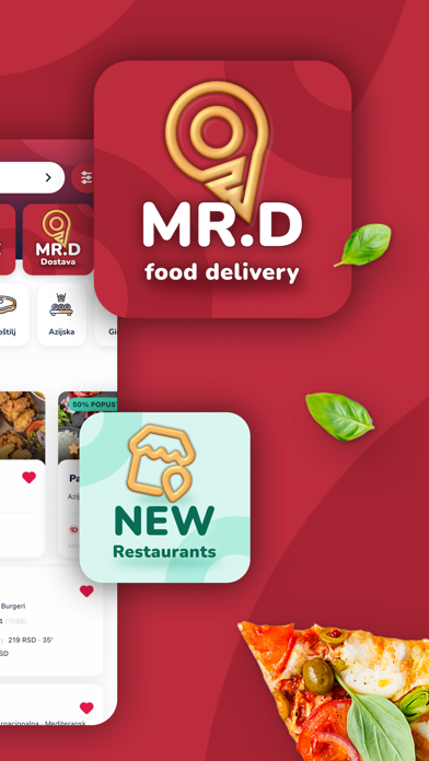 Mister D: Local Food Delivery Screenshot