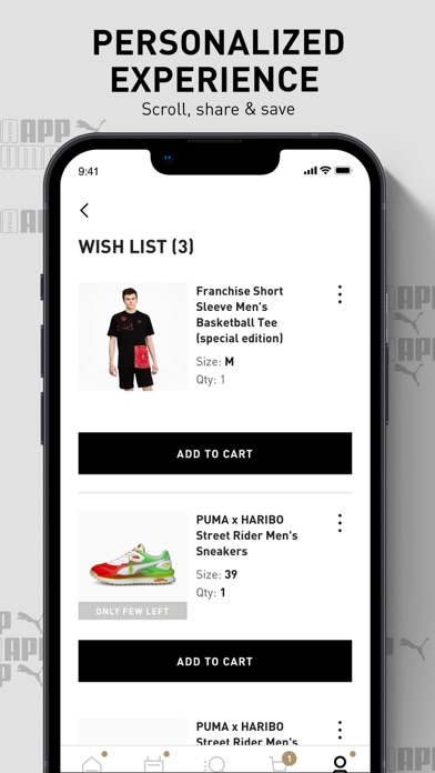 PUMA | Clothes & Sneakers App Screenshot