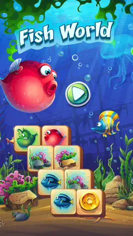 Game screenshot Fish World - match3 mahjong mod apk