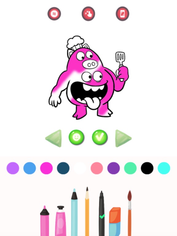 Screenshot #4 pour BanBan Coloring Helix Fruit 4