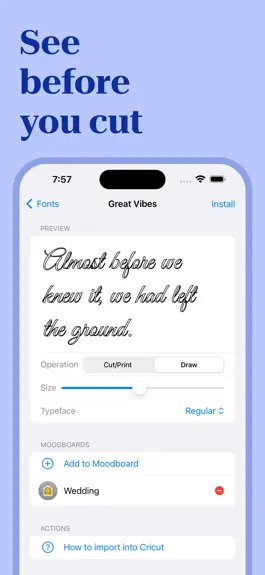 Game screenshot Crafti: Cricut Designs & Fonts hack
