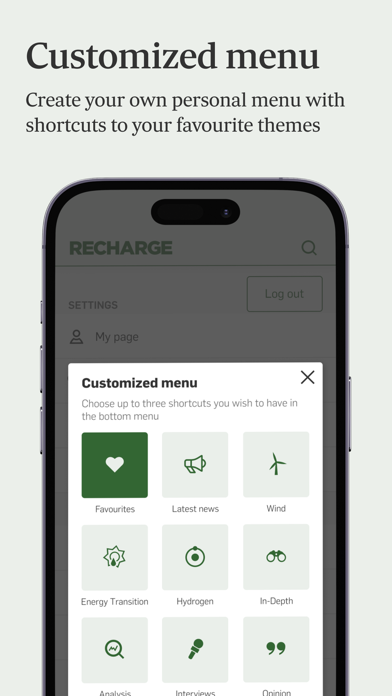 Recharge News Screenshot